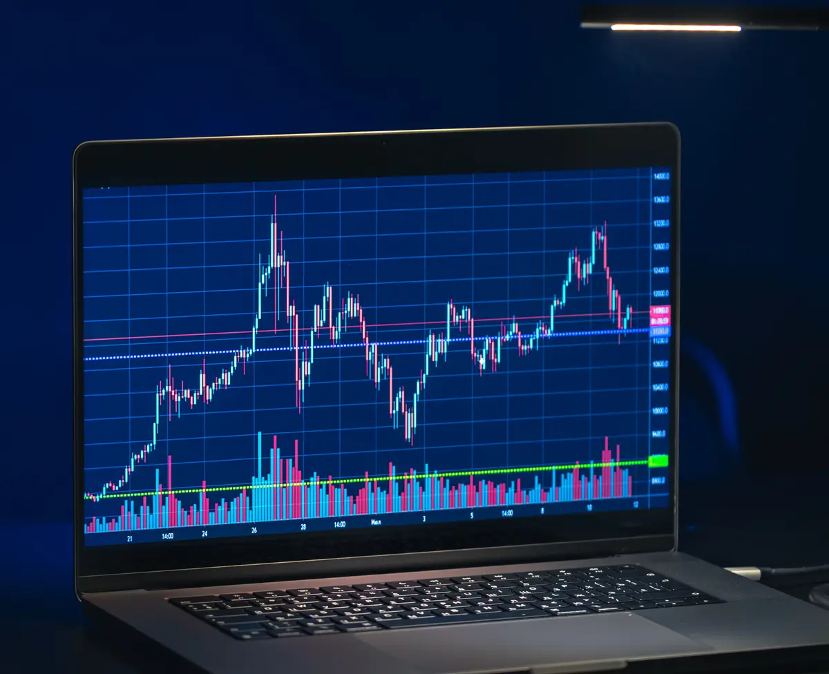AI trading dashboard